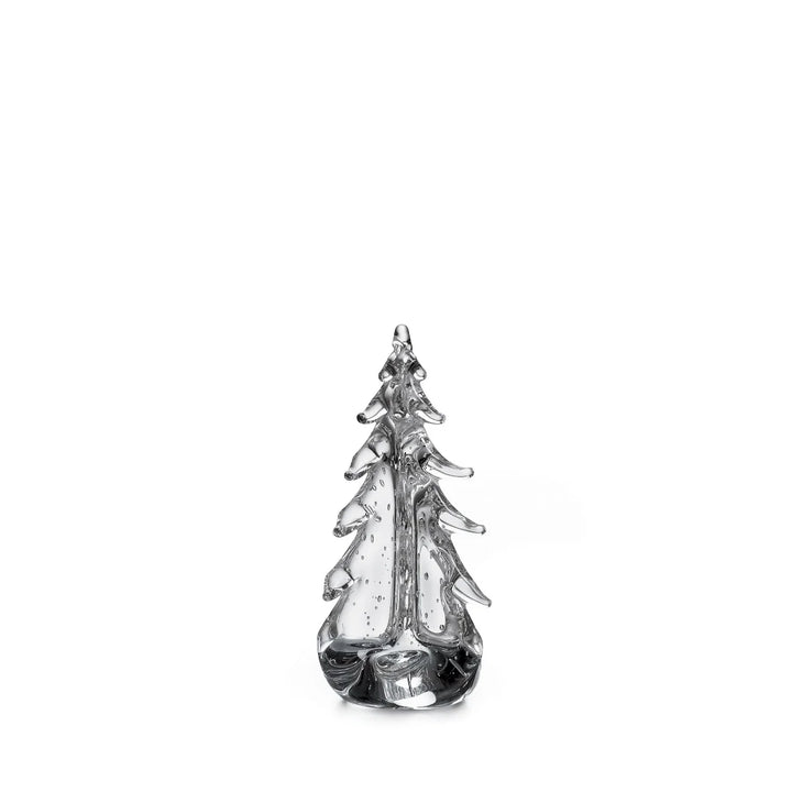 Simon Pearce Bubble Evergreen in Gift Box 12 in