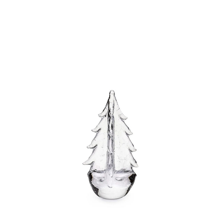 Simon Pearce Crackle Evergreen in gift box-8 in