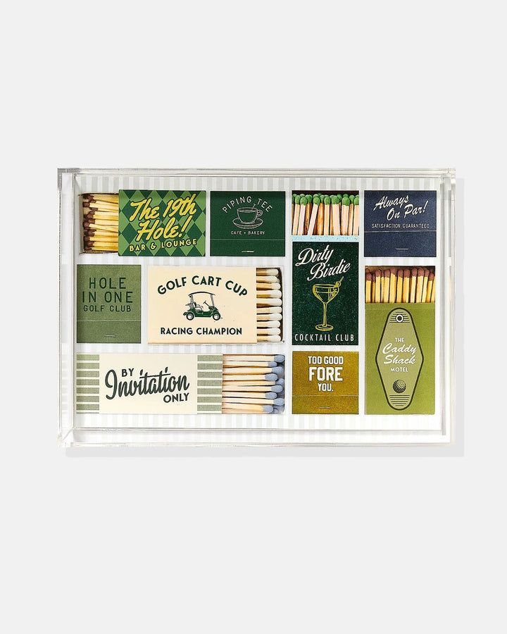 Tart Golf Matchbook Small Tray