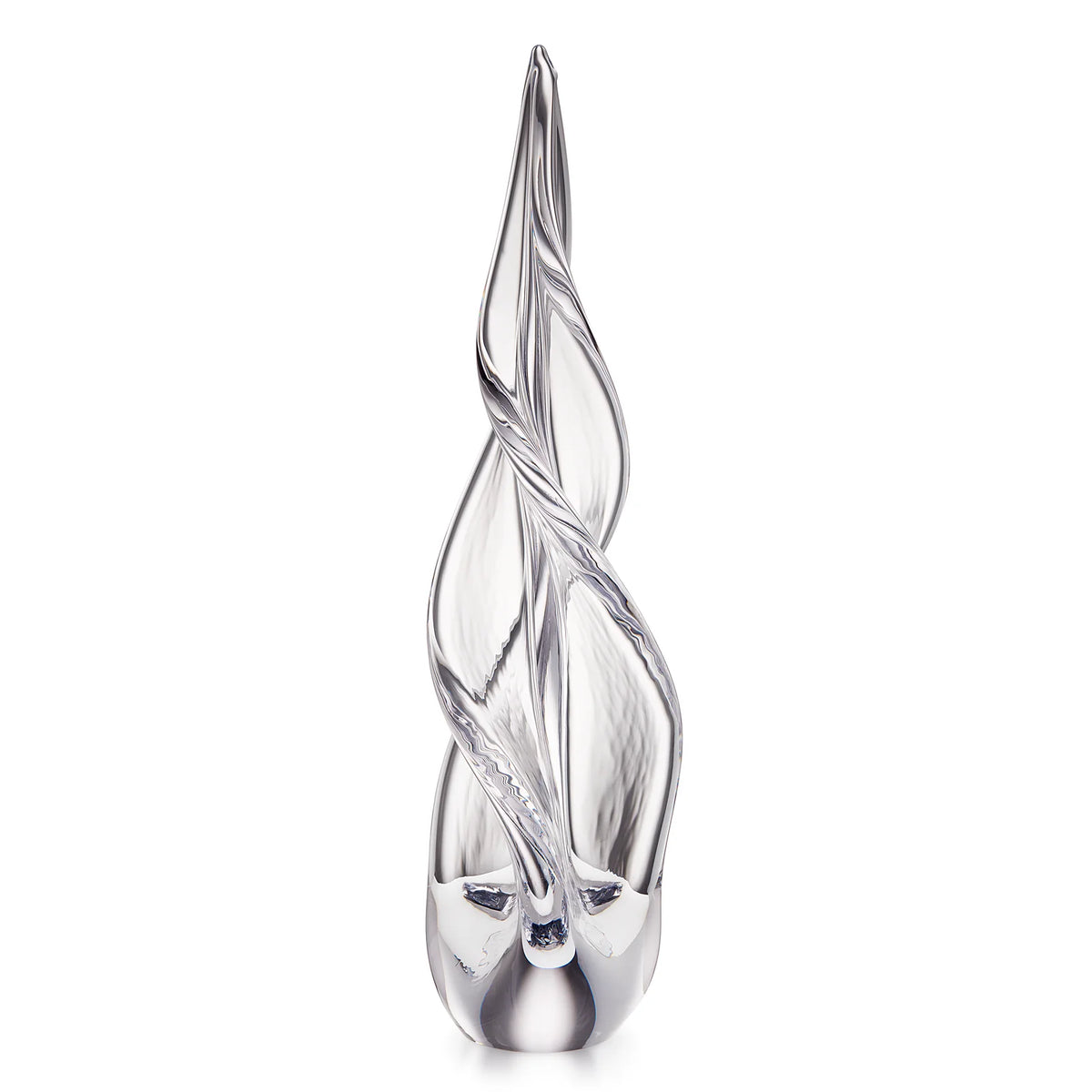 Simon Pearce 20th anniversary spiral three sided Tree in a gift box