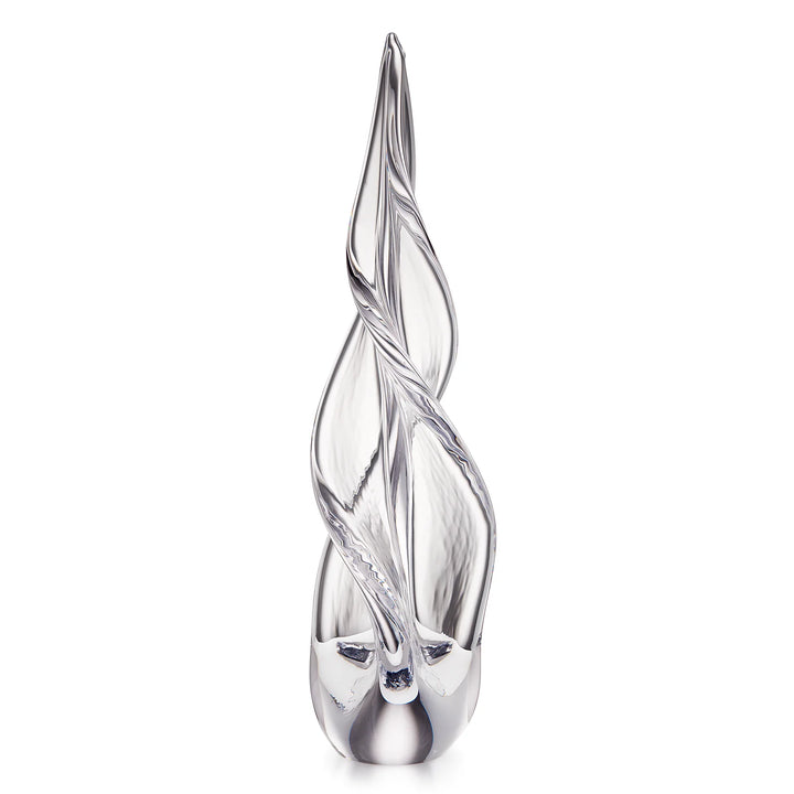 Simon Pearce 20th anniversary spiral three sided Tree in a gift box