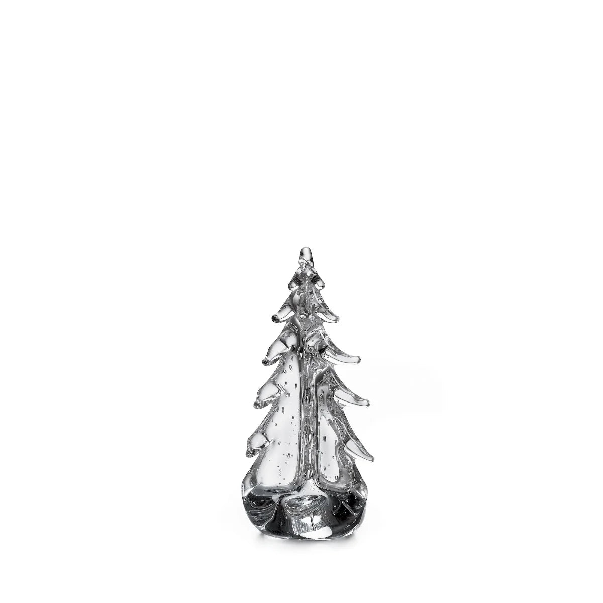 Simon Pearce Bubble Evergreen in Gift Box 12 in