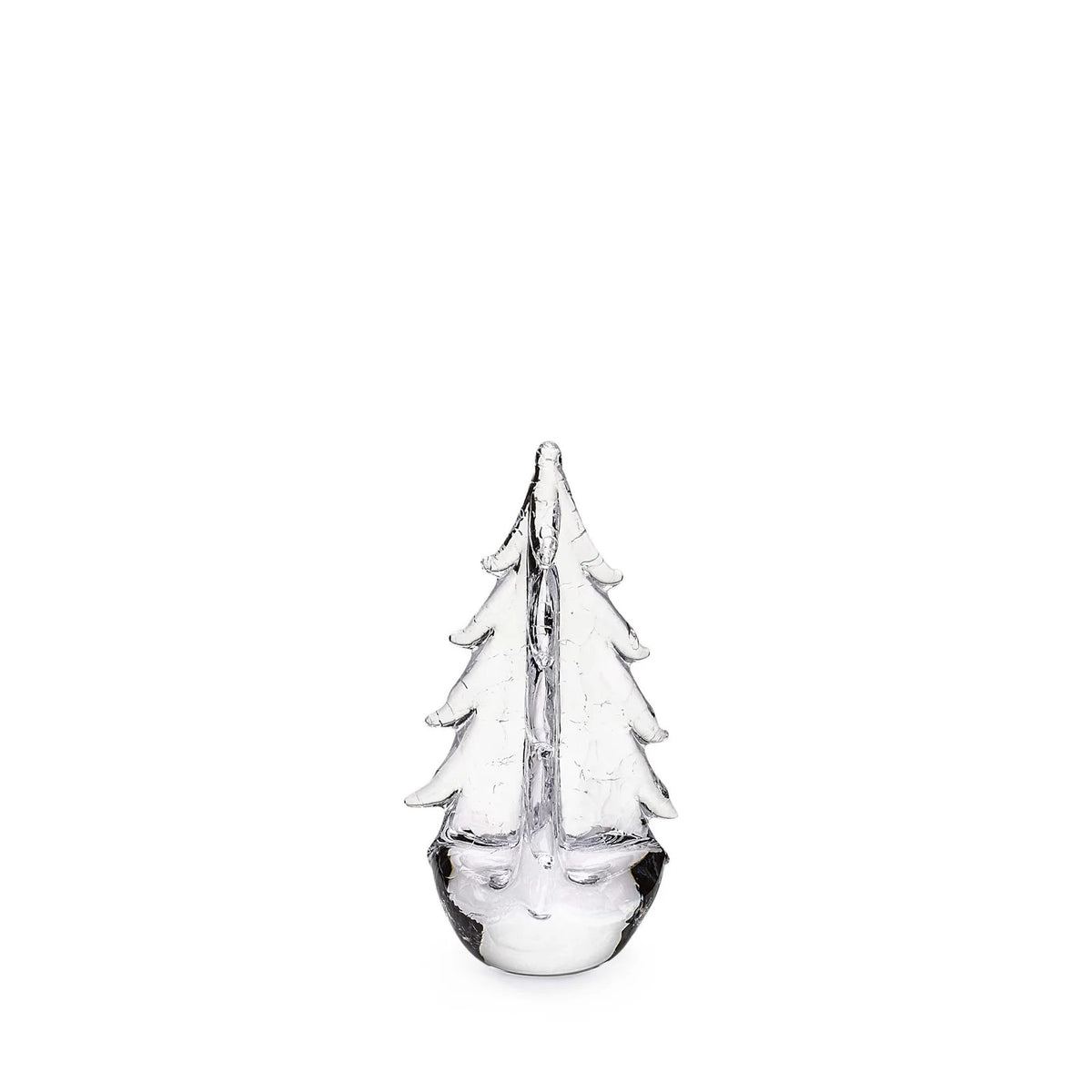 Simon Pearce Crackle Evergreen in gift box-14 in