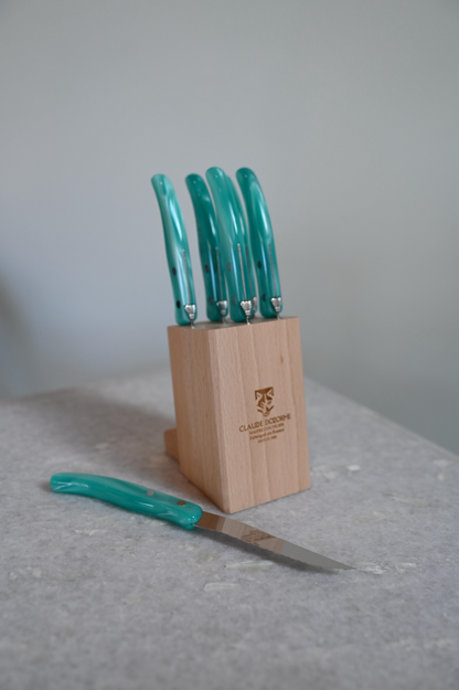Claude Dozorme Block of 6 Berlingot knives
