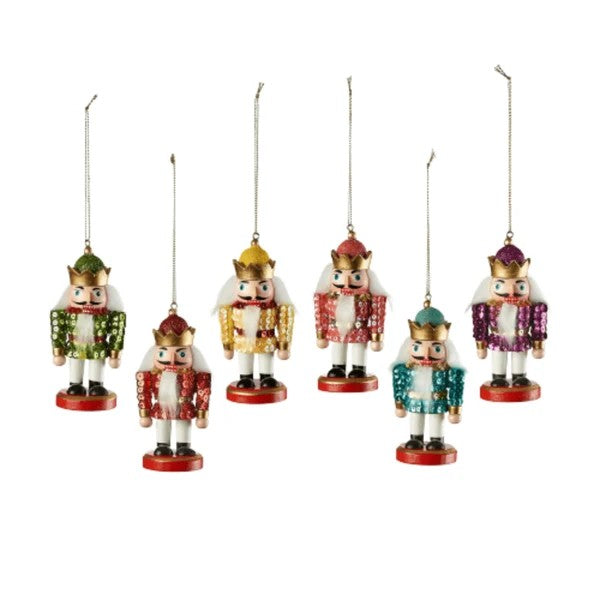 180 degrees Sequin Nutcracker Orn
