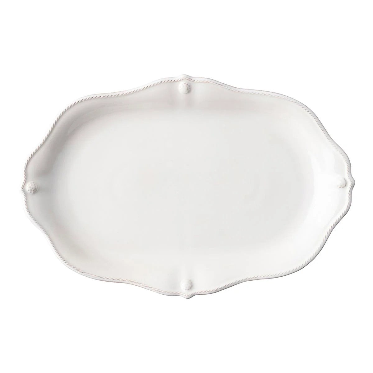 Juliska Berry & Thread 16" Whitewash Platter