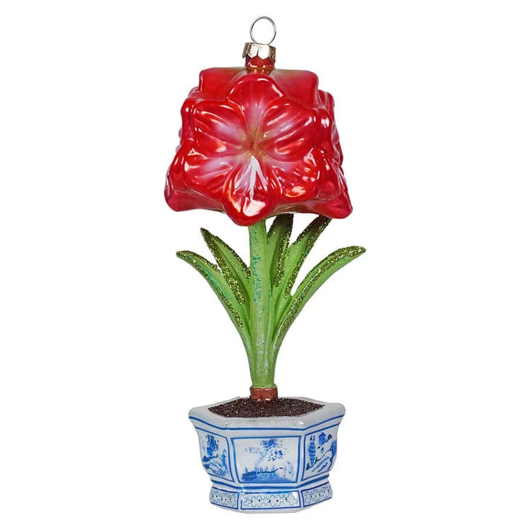 Cody Foster Christmas Amaryllis Ornament