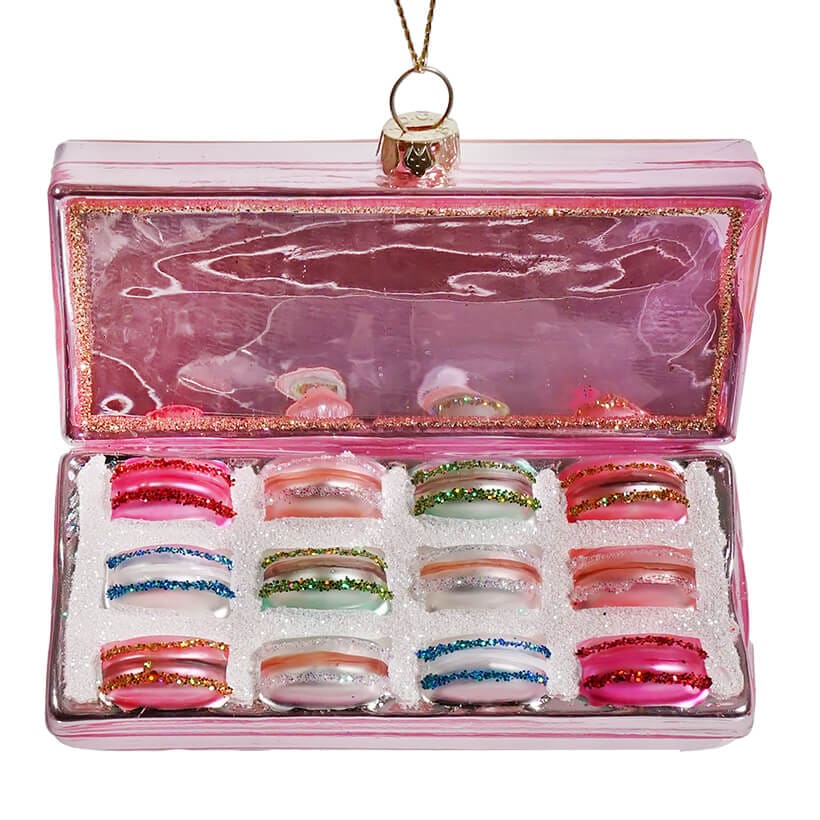 Cody Foster Box of Macarons ornament