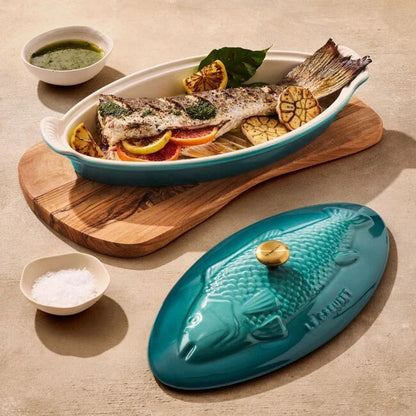 Le Creuset Heritage Fish Baker, 1.7qt.