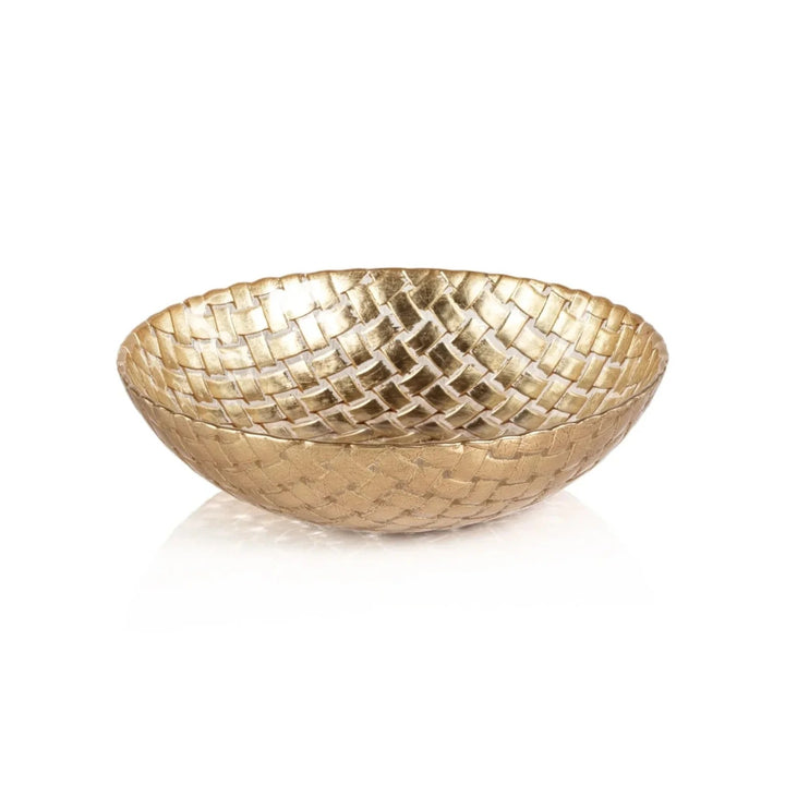 Zodax Braided Glass Bowl